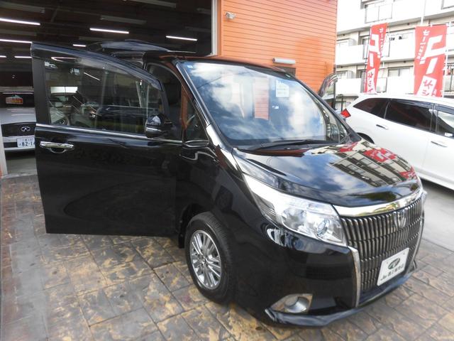 エスクァイア Gi ワンオーナー 純正ナビ フルセグ Bluetooth バックカメラ スペアキー 両側パワースライドドア ETC レザーシート シートヒーター オートマチックハイビーム ドラレコ コンビハンドル(32枚目)