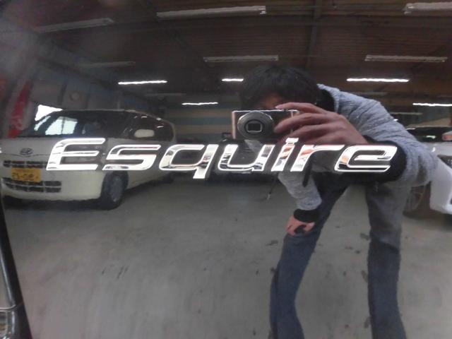 エスクァイア Gi ワンオーナー 純正ナビ フルセグ Bluetooth バックカメラ スペアキー 両側パワースライドドア ETC レザーシート シートヒーター オートマチックハイビーム ドラレコ コンビハンドル(75枚目)