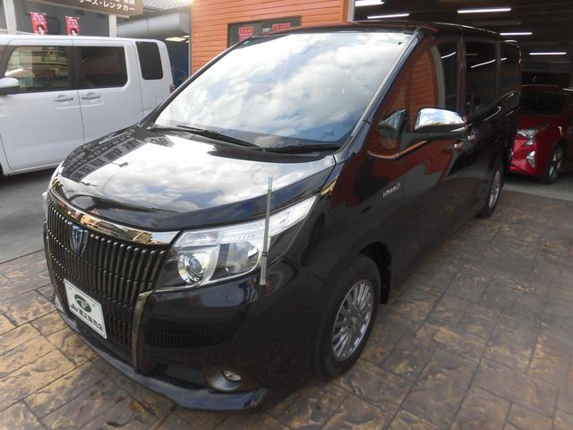 エスクァイア ハイブリッドＧｉ　ブラックテーラード　純正ナビ　フルセグ　Ｂｌｕｅｔｏｏｔｈ　バックカメラ　シートヒーター　フリップダウンモニター　トヨタセーフティセンス　ＥＴＣ　両側パワースライドドア　スペアキー　ＬＥＤヘッドライト　フォグ　点検記録簿（7枚目）