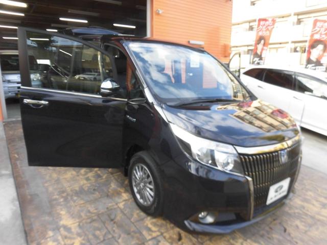 エスクァイア ハイブリッドＧｉ　ブラックテーラード　純正ナビ　フルセグ　Ｂｌｕｅｔｏｏｔｈ　バックカメラ　シートヒーター　フリップダウンモニター　トヨタセーフティセンス　ＥＴＣ　両側パワースライドドア　スペアキー　ＬＥＤヘッドライト　フォグ　点検記録簿（32枚目）