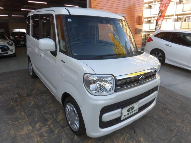 スペーシア ハイブリッドＸ　純正ナビ　フルセグ　Ｂｌｕｅｔｏｏｔｈ　バックカメラ　クリアランスソナー　両側パワースライドドア　アイドリングストップ　ＥＴＣ　レーンアシスト　衝突軽減サポート　シートヒーター　ドライブレコーダー（6枚目）