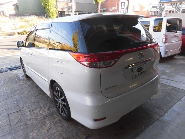 エスティマ アエラス　プレミアムエディション　純正ナビ　フルセグ　Ｂｌｕｅｔｏｏｔｈ　バックカメラ　ハーフレザーシート　後席モニター　両側パワースライドドア　パワーシート　クルーズコントロール　前後ドライブレコーダー　ＨＩＤヘッドライト　ＥＴＣ（9枚目）