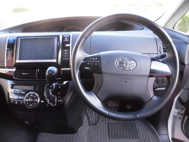 エスティマ アエラス　プレミアムエディション　純正ナビ　フルセグ　Ｂｌｕｅｔｏｏｔｈ　バックカメラ　ハーフレザーシート　後席モニター　両側パワースライドドア　パワーシート　クルーズコントロール　前後ドライブレコーダー　ＨＩＤヘッドライト　ＥＴＣ（16枚目）