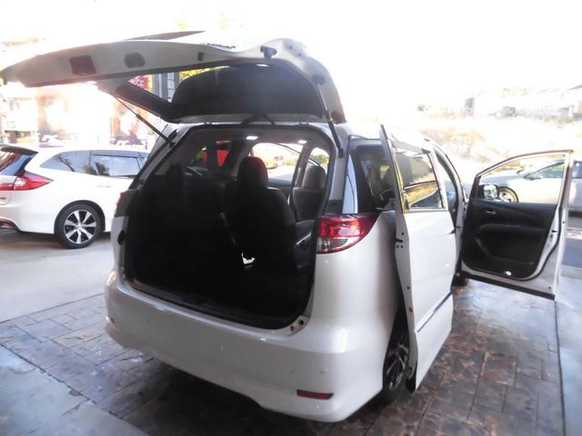 エスティマ アエラス　プレミアムエディション　純正ナビ　フルセグ　Ｂｌｕｅｔｏｏｔｈ　バックカメラ　ハーフレザーシート　後席モニター　両側パワースライドドア　パワーシート　クルーズコントロール　前後ドライブレコーダー　ＨＩＤヘッドライト　ＥＴＣ（30枚目）