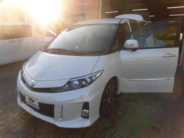 エスティマ アエラス　プレミアムエディション　純正ナビ　フルセグ　Ｂｌｕｅｔｏｏｔｈ　バックカメラ　ハーフレザーシート　後席モニター　両側パワースライドドア　パワーシート　クルーズコントロール　前後ドライブレコーダー　ＨＩＤヘッドライト　ＥＴＣ（34枚目）