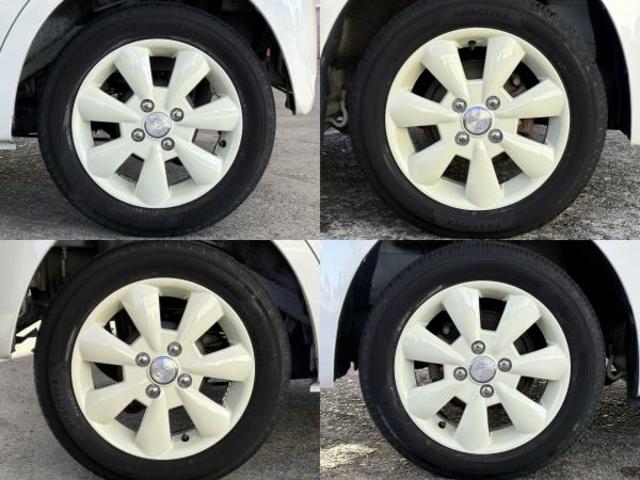 ミラココア ココアL ホワイトアルミホイール(7枚目)