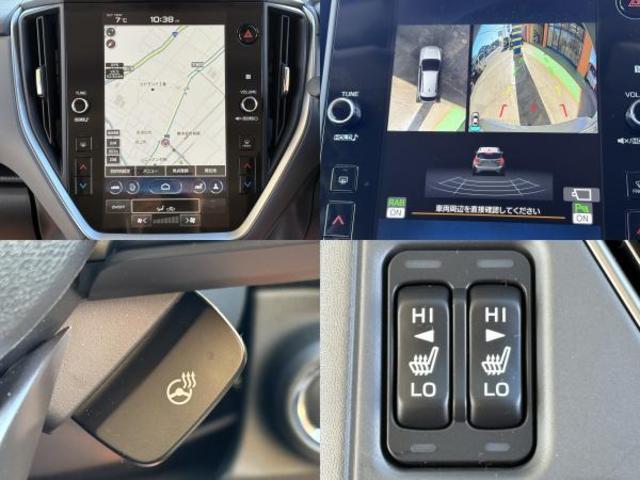 クロストレック リミテッド 禁煙1オーナ―/ナビ/TV/前後ドライブレコーダー/ハンドルヒーター/シートヒーター/パワーシート/地元ユーザー買取り車(4枚目)