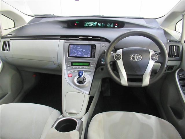 プリウス S フルセグ メモリーナビ DVD再生 ミュージックプレイヤー接続可 バックカメラ ETC HIDヘッドライト ワンオーナー(5枚目)