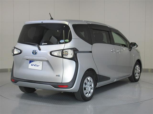 シエンタ ハイブリッドX フルセグ メモリーナビ DVD再生 ミュージックプレイヤー接続可 バックカメラ ETC ドラレコ ウオークスルー 乗車定員7人 ワンオーナー(3枚目)