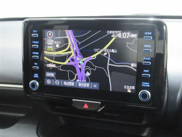 ヤリス ハイブリッドG フルセグ メモリーナビ DVD再生 ミュージックプレイヤー接続可 バックカメラ 衝突被害軽減システム ETC ドラレコ LEDヘッドランプ ワンオーナー(7枚目)