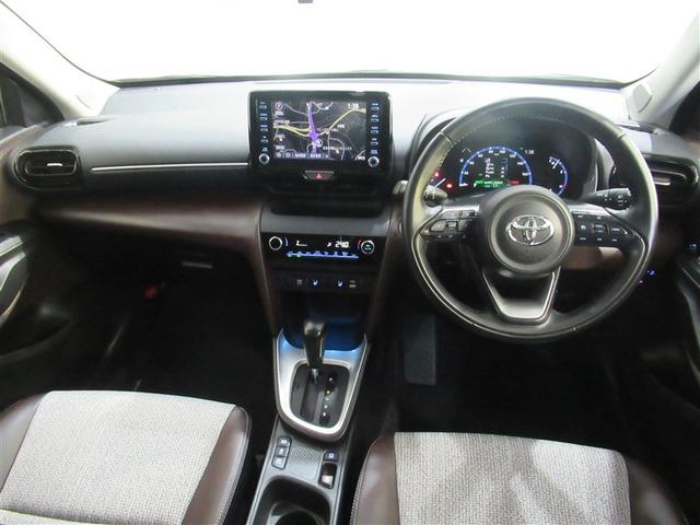 ヤリスクロス ハイブリッドZ メモリーナビ ミュージックプレイヤー接続可 バックカメラ 衝突被害軽減システム ETC ドラレコ LEDヘッドランプ ワンオーナー(4枚目)