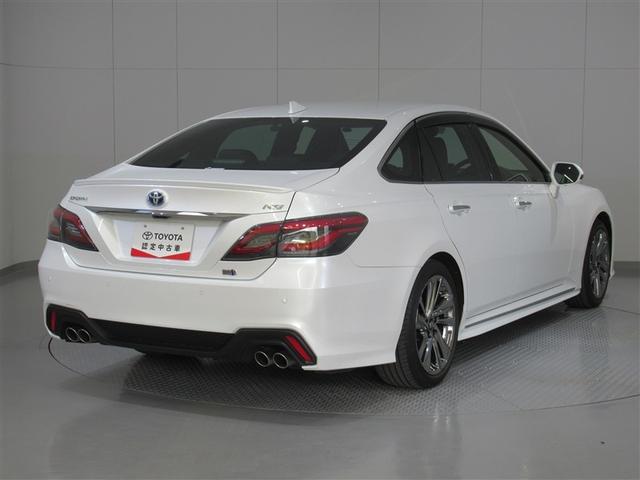 クラウンハイブリッド ＲＳアドバンス　サンルーフ　フルセグ　メモリーナビ　ＤＶＤ再生　ミュージックプレイヤー接続可　バックカメラ　衝突被害軽減システム　ＥＴＣ　ドラレコ　ＬＥＤヘッドランプ　ワンオーナー（3枚目）