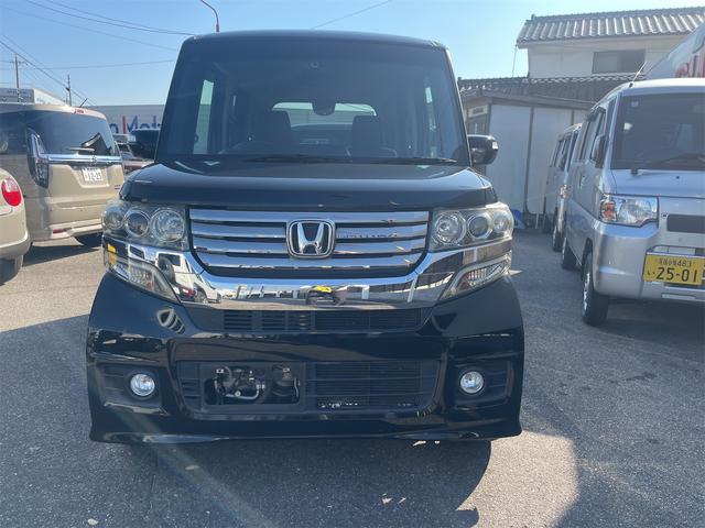 Ｎ－ＢＯＸカスタム Ｇ・ターボパッケージ　ターボ車　両側電動スライドドア　リヤ天井モニター　ナビ　バックカメラ（2枚目）