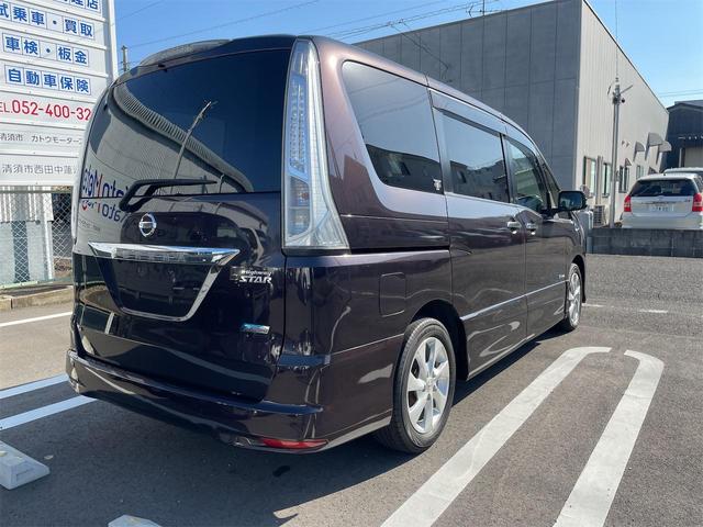 セレナ ハイウェイスター S-ハイブリッド 電動スライドドア シートバックテーブル スマートエントリー クルーズコントロール オートエアコン 電動格納ミラー 16インチアルミホイール(5枚目)