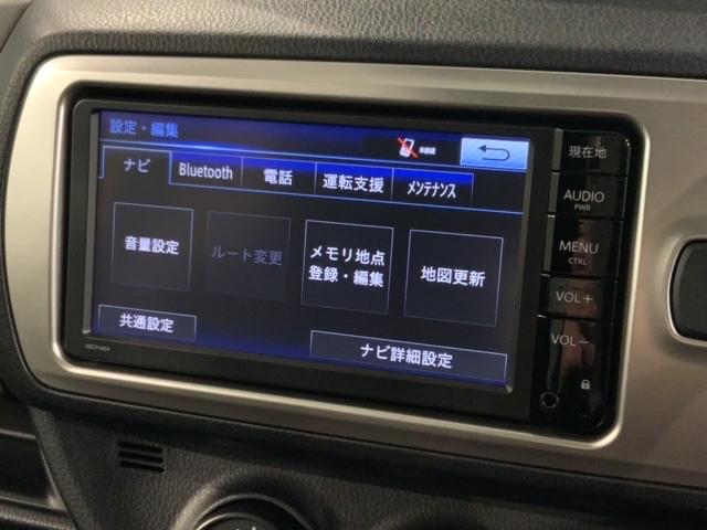 ヴィッツ Ｆ　１年保証　ワンオ－ナ－　純正ナビ　ＴＶ　Ｒカメラ　ＢＴオ－ディオ　ＥＴＣ　横滑り防止　キ－レス　整備記録簿　Ｗエアバッグ　エアコン（35枚目）