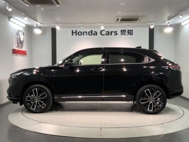 ヴェゼル ｅ：ＨＥＶ　Ｚ　Ｈ　ＳＥＮＳＩＮＧ　最長５年保証　ワンオ－ナ－　純正ナビ　ＴＶ　Ｒカメラ　ＢＴオ－ディオ　ドラレコ　ＥＴＣ　ＬＥＤライト　ＶＳＡシ－トヒ－タ－　クルコン　アルミ　スマ－トキ－　盗難防止装置　整備記録簿（47枚目）