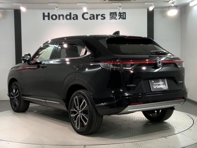 ヴェゼル ｅ：ＨＥＶ　Ｚ　Ｈ　ＳＥＮＳＩＮＧ　最長５年保証　ワンオ－ナ－　純正ナビ　ＴＶ　Ｒカメラ　ＢＴオ－ディオ　ドラレコ　ＥＴＣ　ＬＥＤライト　ＶＳＡシ－トヒ－タ－　クルコン　アルミ　スマ－トキ－　盗難防止装置　整備記録簿（48枚目）