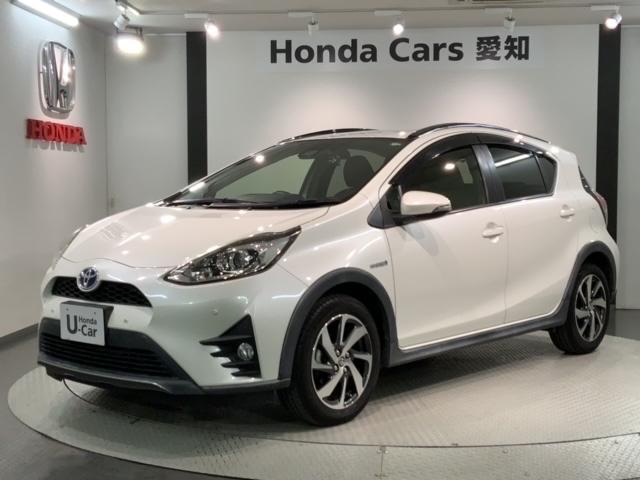 アクア クロスオーバー グラム 最長5年保証 禁煙車 純正ナビ(TV CD SD BT音楽)Rカメラ 衝突軽減B ドラレコ ETC VSA アルミ スマ-トキ- 盗難防止装置 整備記録簿 AAC スペアキ- ドアバイザ Wエアバッグ(46枚目)