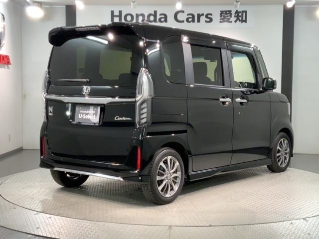 N-BOXカスタム L H SENSING 最長5年保証 ワンオーナー 8インチナビVXM-205VFEi(TV CD BTオ-ディオ SD DVD)Rカメラ ドラレコ シートヒータ ETC VSA クルコン アルミ フォグ(50枚目)