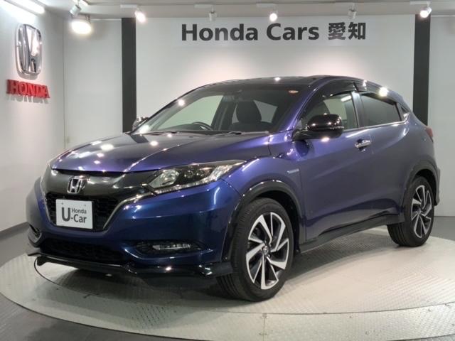 ヴェゼル ハイブリッドRS・ホンダセンシング 1年保証 ワンオーナー ナビVXM-175VFEi TV Rカメラ CD録音 BTオ-ディオ DVD ETC LEDライト VSA シ-トヒ-タ- クルコン アルミ スマ-トキ- スペアキ- AAC(46枚目)