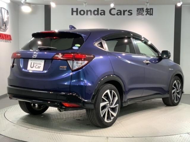 ヴェゼル ハイブリッドRS・ホンダセンシング 1年保証 ワンオーナー ナビVXM-175VFEi TV Rカメラ CD録音 BTオ-ディオ DVD ETC LEDライト VSA シ-トヒ-タ- クルコン アルミ スマ-トキ- スペアキ- AAC(50枚目)