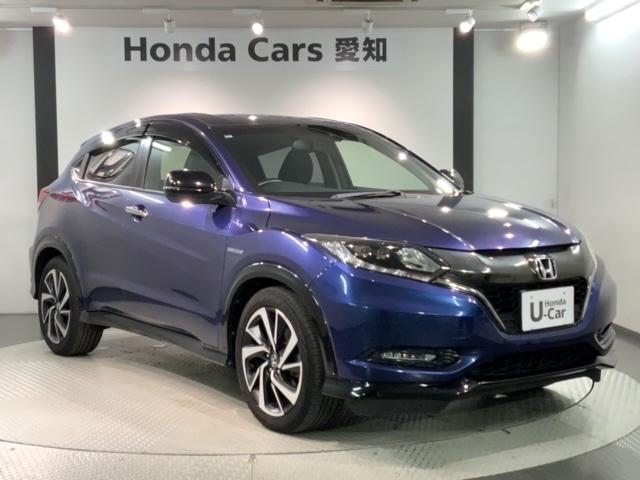 ヴェゼル ハイブリッドRS・ホンダセンシング 1年保証 ワンオーナー ナビVXM-175VFEi TV Rカメラ CD録音 BTオ-ディオ DVD ETC LEDライト VSA シ-トヒ-タ- クルコン アルミ スマ-トキ- スペアキ- AAC(52枚目)