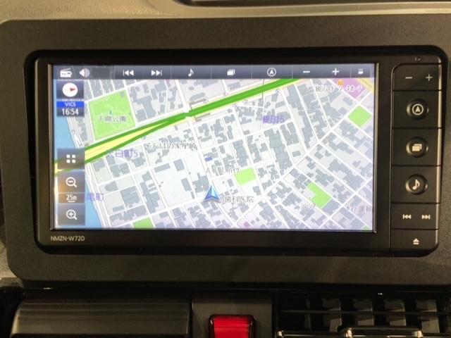 タント カスタムXスタイルセレクション 最長5年保証 純正ナビ TV Rカメラ BTオ-ディオ DVD 衝突軽減B シートヒーター LEDライト 横滑り防止 両側電動ドア アルミ フォグ スマートキー 盗難防止装置 整備記録簿 AAC(5枚目)