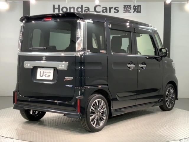 スペーシアカスタム ハイブリッドXS 最長5年保証 ワンオーナー 純正ナビ TV Rカメラ マルチビュー CD録音 BTオ-ディオ DVD 衝突軽減B シートヒーター ETC LEDライト 横滑り防止 両側電動ドア アルミ フォグ AAC(50枚目)