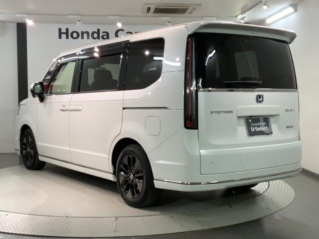 ステップワゴン ｅ：ＨＥＶスパーダ　Ｈ　ＳＥＮＳＩＮＧ　最長５年保証　ワンオ－ナ－　ナビＬＸＭ－２３７ＶＦＮｉ　ＴＶ　Ｒカメラ　マルチビュ－　ＣＤ録音　ＢＴオ－ディオ　ＤＶＤ　ドラレコ　ＥＴＣ　ＬＥＤライト　両側電動ドア　ＶＳＡ　アルミ（48枚目）