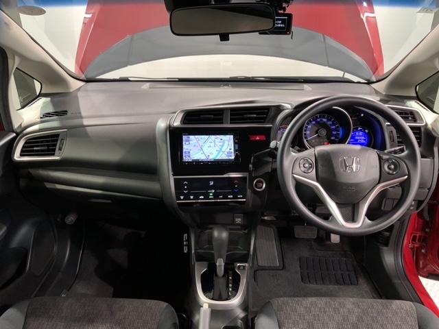 フィット 13G・Lパッケージ あんしんPKG 1年保証 ナビVXM-165VFi TV Rカメラ CD録音 BTオ-ディオ DVD ドラレコ ETC LEDライト VSA クルコン アルミ スマートキー 盗難防止装置 整備記録簿(8枚目)