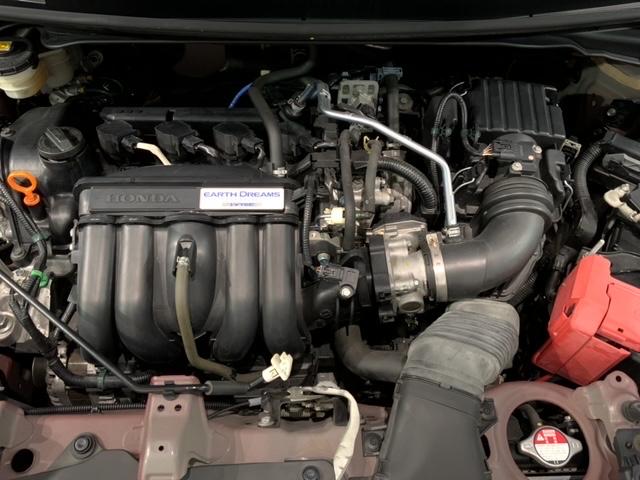 フィット 13G・Lパッケージ あんしんPKG 1年保証 ナビVXM-165VFi TV Rカメラ CD録音 BTオ-ディオ DVD ドラレコ ETC LEDライト VSA クルコン アルミ スマートキー 盗難防止装置 整備記録簿(44枚目)