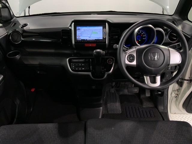 N-BOXカスタム G・Lパッケージ いまコレ+新品マット付 1年保証 ナビVXM-155VSi TV Rカメラ BTオ-ディオ DVD ドラレコ HID VSA アルミ スマ-トキ- スペアキ- 盗難防止装置 整備記録簿 ベンチシ-ト(9枚目)