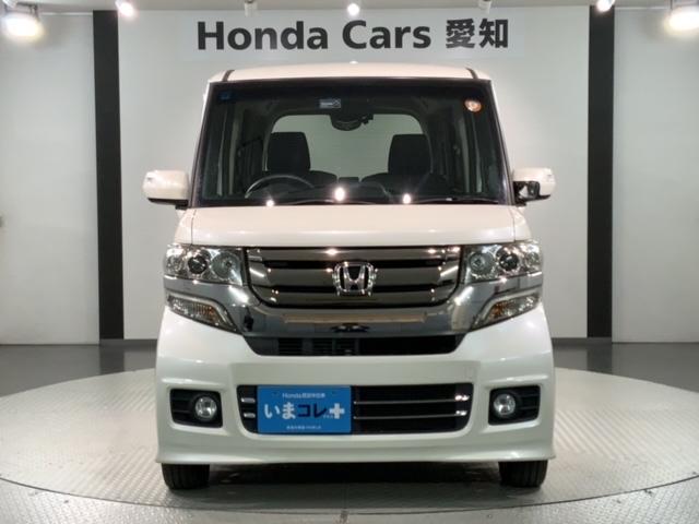 N-BOXカスタム G・Lパッケージ いまコレ+新品マット付 1年保証 ナビVXM-155VSi TV Rカメラ BTオ-ディオ DVD ドラレコ HID VSA アルミ スマ-トキ- スペアキ- 盗難防止装置 整備記録簿 ベンチシ-ト(53枚目)