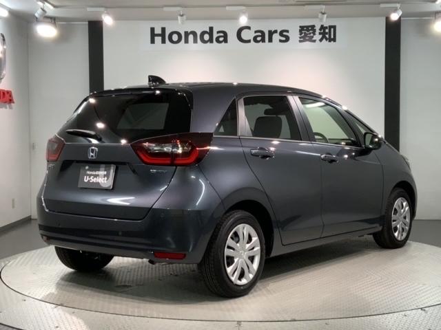 フィット ｅ：ＨＥＶホーム　ＨＳＥＮＳＩＮＧ新車保証試乗車ワンオーナー　前後誤発進抑制機能　助手席エアバッグ　運転席エアバッグ　１オナ　ＬＥＤライト　ＵＳＢ接続　バックカメラ　ＡＢＳ　サイドエアバッグ　オートクルーズコントロール（50枚目）