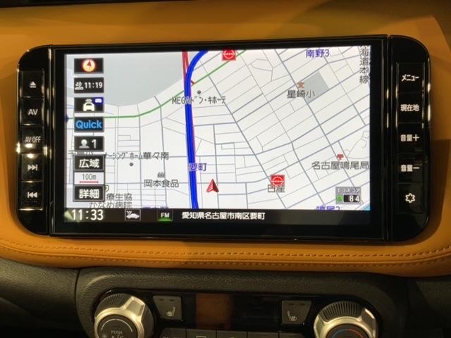 キックス Ｘツートーンインテリアエディション　２ト－ン　最長５年保証　純正ナビ　ＴＶ　Ｒカメラ　マルチビュー　ＣＤ録音　ＢＴオ－ディオ　ＤＶＤ　ドラレコ　衝突軽減Ｂ　ＥＴＣ　ＬＥＤライト　横滑り防止　シートヒーター　クルコン　アルミ　フォグ（5枚目）