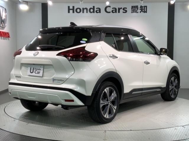 キックス Ｘツートーンインテリアエディション　２ト－ン　最長５年保証　純正ナビ　ＴＶ　Ｒカメラ　マルチビュー　ＣＤ録音　ＢＴオ－ディオ　ＤＶＤ　ドラレコ　衝突軽減Ｂ　ＥＴＣ　ＬＥＤライト　横滑り防止　シートヒーター　クルコン　アルミ　フォグ（50枚目）