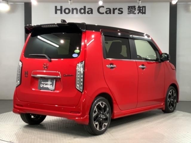 N-WGNカスタム L・ターボホンダセンシング 2ト-ン 最長5年保証 ワンオ-ナ- ナビVXM-215Ci TV Rカメラ BTオ-ディオ シ-トヒ-タ- ETC LEDライト VSA クルコン アルミ スマ-トキ- 盗難防止装置 整備記録簿(50枚目)