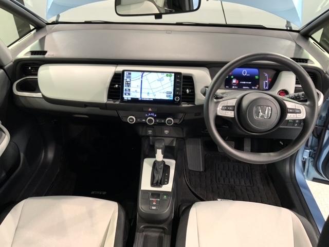 フィット e:HEVベーシック H SENSING 最長5年保証 ワンオーナー ナビVXU-205FTi TV Rカメラ CD録音 BTオ-ディオ DVD ドラレコ ETC LEDライト VSA クルコン フォグ スマートキー(9枚目)