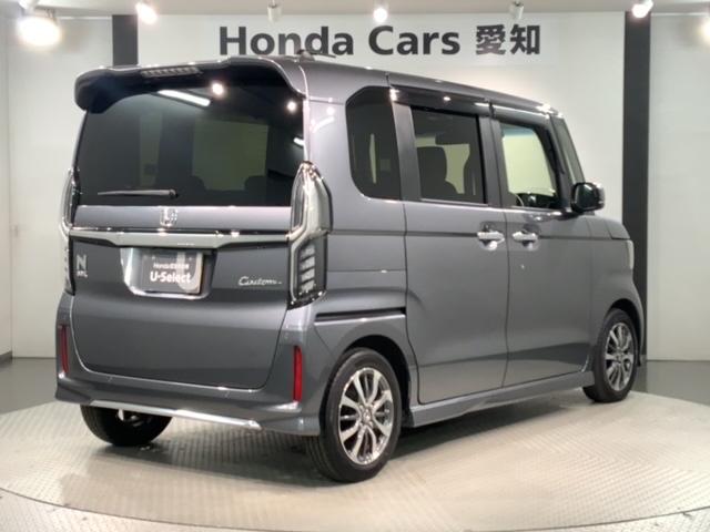 N-BOXカスタム L HSENSING最長5年保証ワンオーナー 両席電動スライドドア 1オーナー サイドエアバッグ ナビTV シートヒータ ベンチシート 点検記録簿 キーフリーシステム LEDライト リアカメ AC ETC(50枚目)