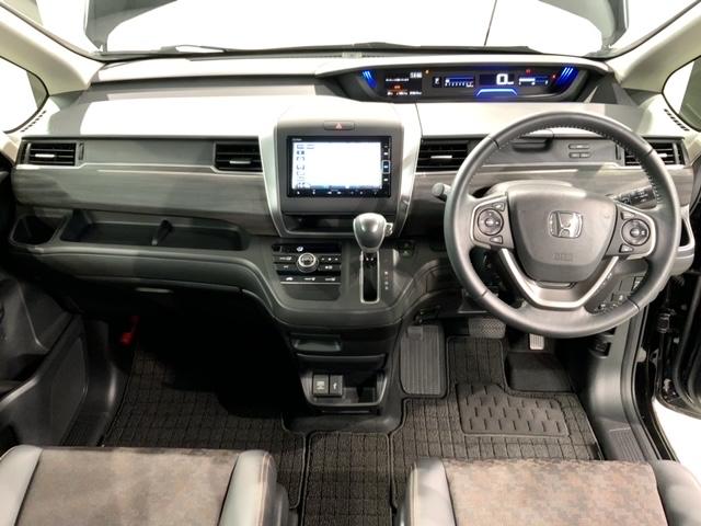 フリード クロスター・ホンダセンシング　Ｈ　ＳＥＮＳＩＮＧ　最長５年保証　ワンオ－ナ－　ナビＶＸＭ－２２４ＶＦｉ　ＴＶ　Ｒカメラ　ＣＤ録音　ＢＴオ－ディオ　ＤＶＤ　ドラレコ　ＥＴＣ　ＬＥＤライト　両側電動ドア　ＶＳＡ　アルミ　スマ－トキ－（9枚目）