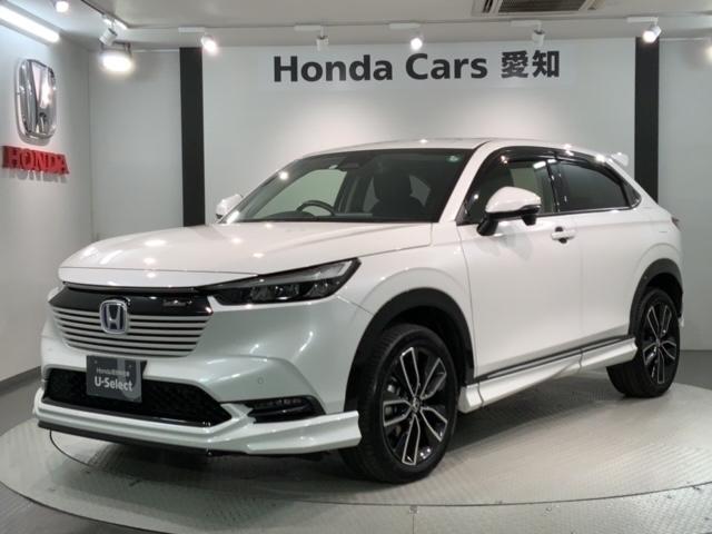 ヴェゼル e:HEVZ H SENSING 最長5年保証 ワンオ-ナ- 純正ナビTV Rカメラ BTオ-ディオ ETC LEDライト VSA シ-トヒ-タ- クルコン アルミ スマ-トキ- スペアキ-盗難防止装置 整備記録簿(46枚目)