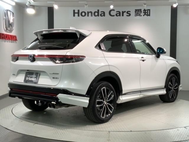 ヴェゼル e:HEVZ H SENSING 最長5年保証 ワンオ-ナ- 純正ナビTV Rカメラ BTオ-ディオ ETC LEDライト VSA シ-トヒ-タ- クルコン アルミ スマ-トキ- スペアキ-盗難防止装置 整備記録簿(50枚目)