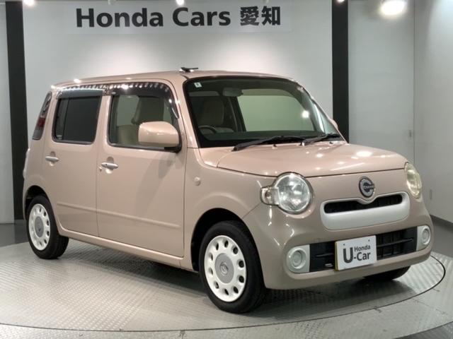 ミラココア ココアＸ　１年保証　ワンオーナー　純正ナビ　ＴＶ　Ｒカメラ　ベンチシート　ドアバイザー　スマートキー　盗難防止装置　整備記録簿　ＡＡＣ　Ｗエアバッグ　セキュリティー　パワーウインド　フルフラット　インテリキー（50枚目）