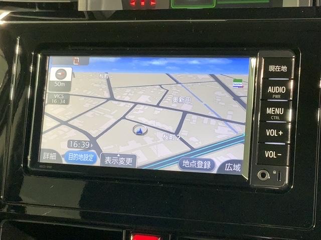 ルーミー カスタムG S 最長5年保証 ナビ TV Rカメラ マルチビュー ドラレコ 衝突軽減B ETC LEDライト 横滑り防止 両側電動ドア クルコン アルミ フォグ スマートキー 盗難防止装置 整備記録簿 AAC(5枚目)