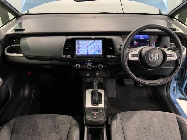 フィット e:HEVホーム H SENSING 最長5年保証 ワンオーナー ナビVXM-205VFEi TV Rカメラ BTオ-ディオDVD ETC LEDライト VSA クルコン アルミ スマ-トキ- スペアキ- 盗難防止装置(9枚目)