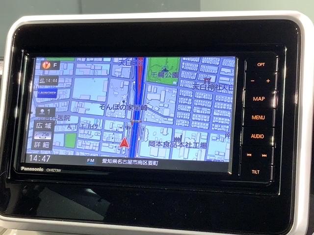 スペーシア ハイブリッドＸ　アップグレードパッケージ　最長５年保証　ワンオーナー　ナビ　ＴＶ　Ｒカメラ　マルチビュー　ＣＤ録音　ＢＴオ－ディオ　ＤＶＤ　衝突軽減Ｂ　シートヒーター　ＥＴＣ　ＬＥＤライト　横滑り防止　両側電動ドア（4枚目）