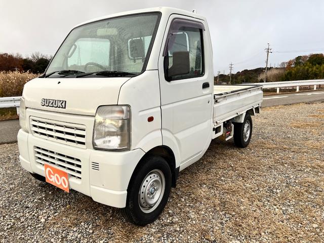 キャリイトラック 　ＭＴ　２ＷＤ　車検２年　走行４９７１０ｋｍ　ラジオ　エアコン　パワステ　　新品バッテリー　新品タイヤ　タイミングチェーン（7枚目）