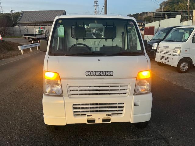 キャリイトラック ＫＣ　５速ミッション　走行４１６１０ｋｍ　切替４ＷＤ　車検２年　新品バッテリー　オイル／オイルエレメント交換　Ｔチェーン　　ラジオ　ＡＣ　ＰＳ（4枚目）