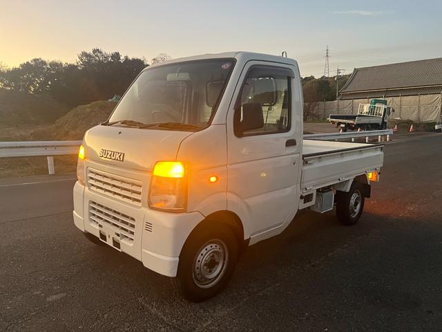 キャリイトラック ＫＣ　５速ミッション　走行４１６１０ｋｍ　切替４ＷＤ　車検２年　新品バッテリー　オイル／オイルエレメント交換　Ｔチェーン　　ラジオ　ＡＣ　ＰＳ（6枚目）