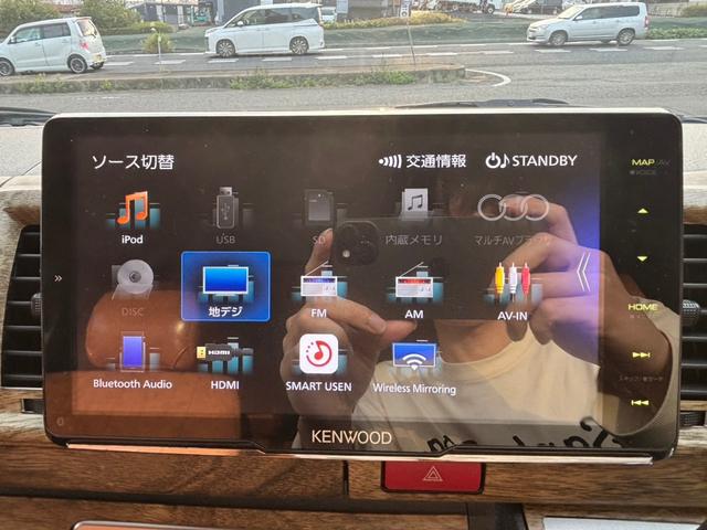 ハイエースバン ロングスーパーＧＬ　ワンオーナー　セーフティセンス　両側パワースライドドア　　　ケンウッド９インチフローディングナビ　パノラミックビュー　ガルシアシスコムーン１６ｉｎＡＷ　オープンカントリー　ベッドキット車中泊仕様（26枚目）